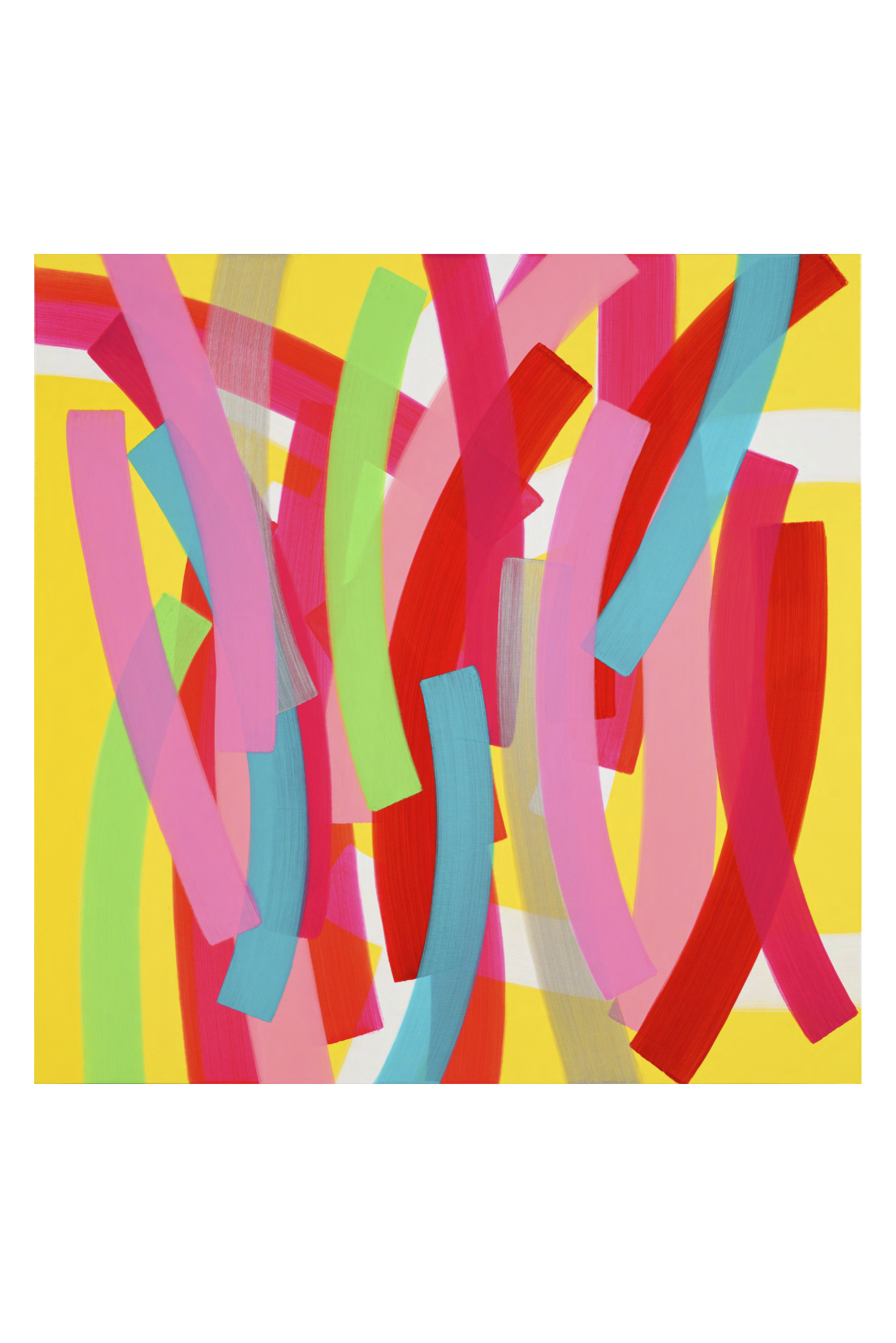 Un Passage No.201002, 2020, Acrylic on Canvas, 140x140cm 55.1x55.1inc.